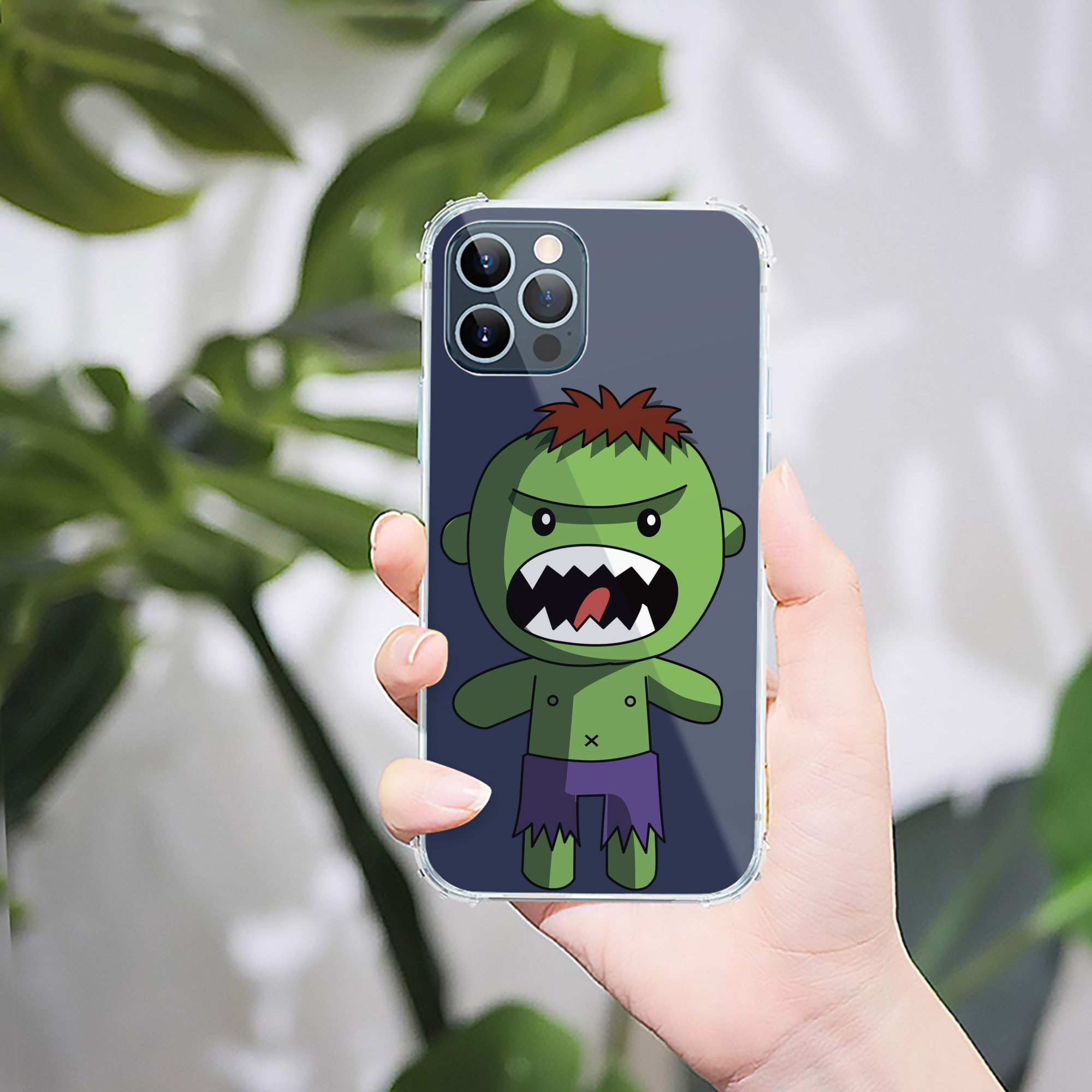 （画像用） アベンジャーズ The Avengers 【iPhone 12シリーズ対応】透明スマホケース（クリアソフトケース）